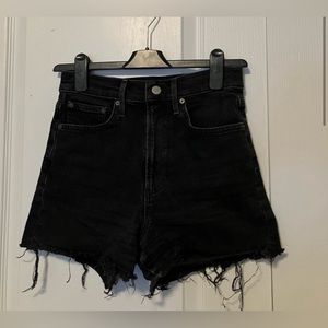 Denim forum high rise arlo shorts
